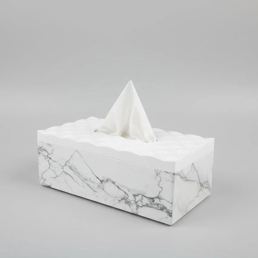 Marble Tissue Napkin Holder Home Decor Napkin Holders