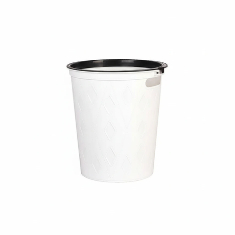 Round Metal Wire Dustbin 26.5cm Home & Office Wastebaskets