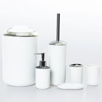 6pcs Bathroom Accessories Set - Elegant & Mildew-Free Home & Garden Bathroom Accessory Sets