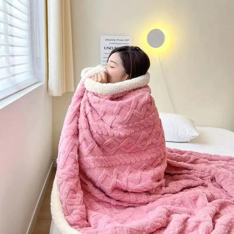 Sherpa Fleece Throw Blanket – 180x200cm Blankets & Throws Blankets