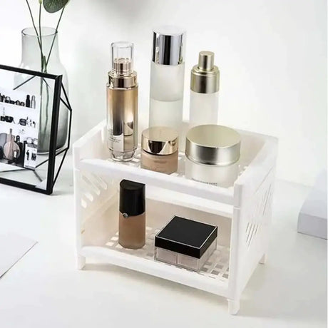 Double Layer Desktop Storage Rack Storage & Organisation Desktop Organizers