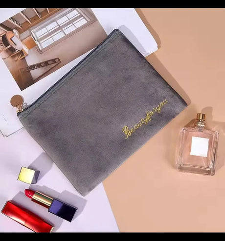 Velvet Cosmetic & Organizer Bag Bags & Accessories Makeup Bags