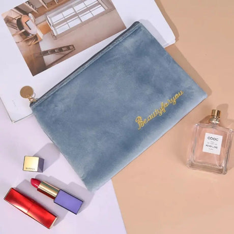 Velvet Cosmetic & Organizer Bag Bags & Accessories Makeup Bags