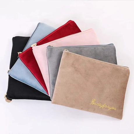 Velvet Cosmetic & Organizer Bag Bags & Accessories Makeup Bags