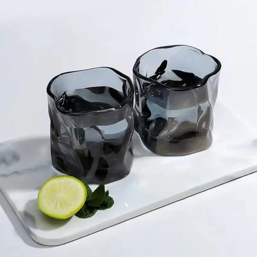 Glass Water Pitcher & 4pc Glasses Set Drinkware Drinkware Sets
