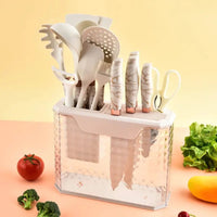 16pc Stainless Steel & Silicone Kitchen Set Kitchenware Kitchen Utensil Sets