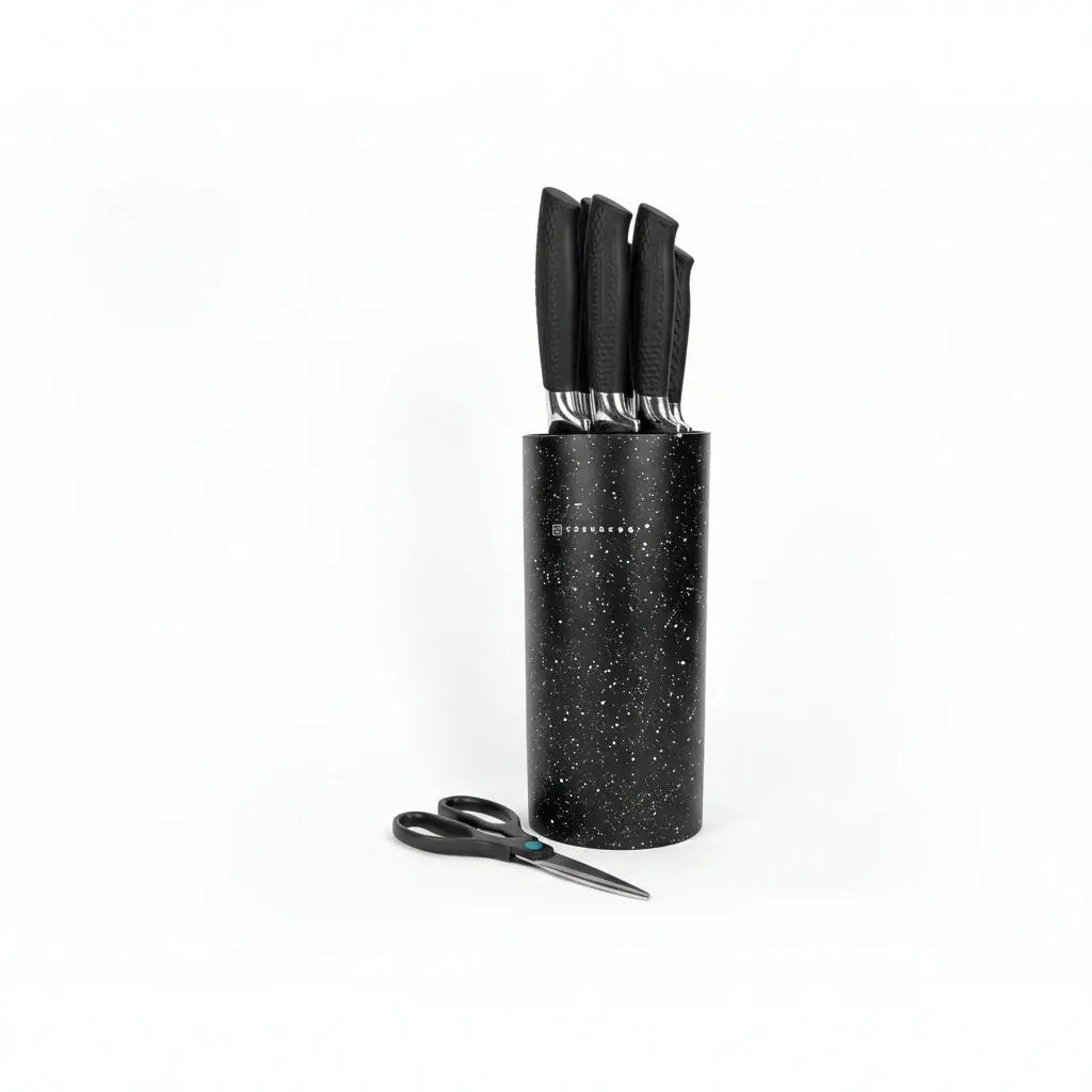 Edenberg Knife Set – Black / White Kitchen Knives Kitchen Knives