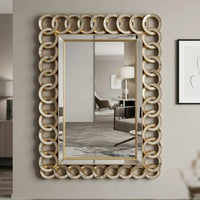 Luxury Gold Decorative Mirror – 80×60cm Mirrors & Wall Decor Mirrors