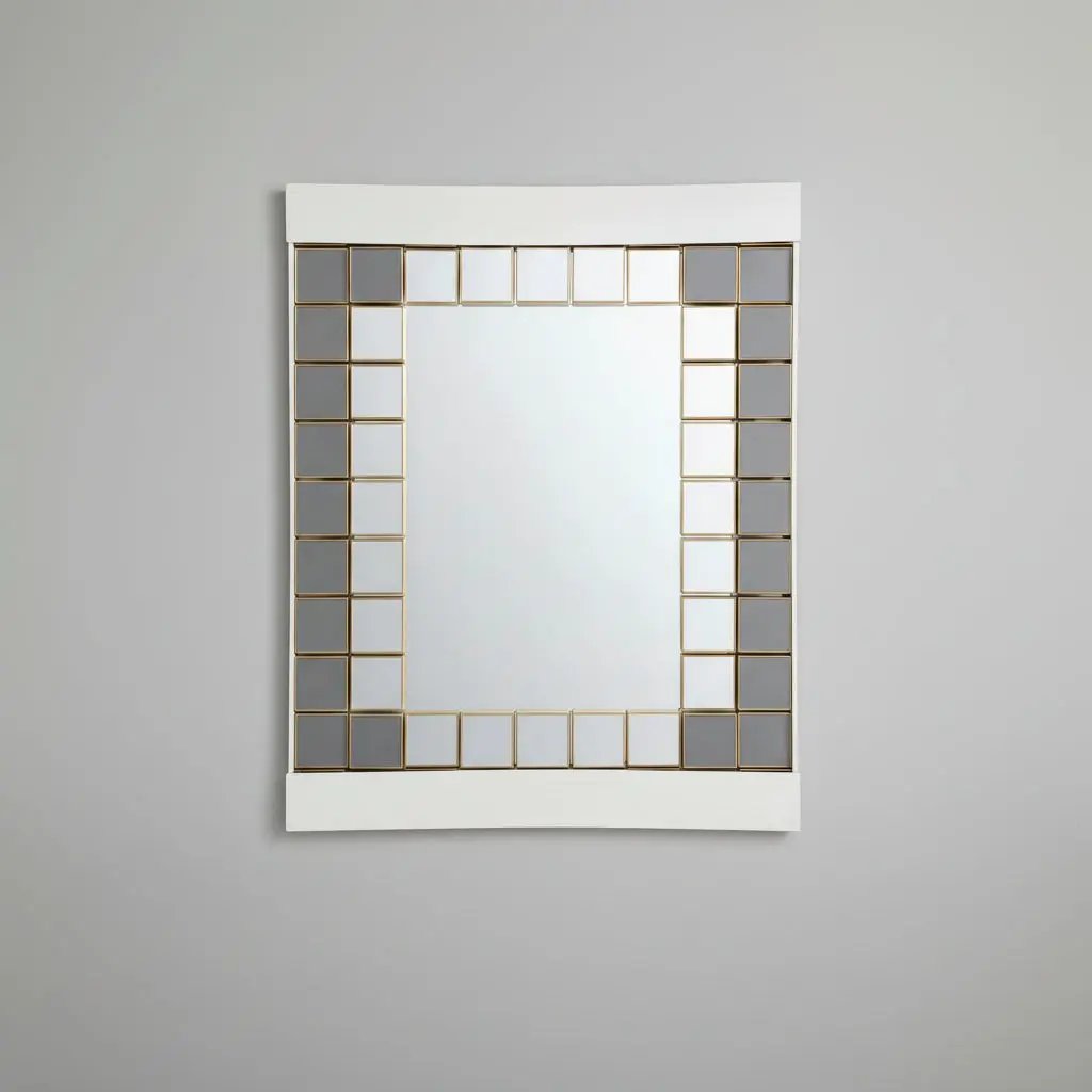Luxury Gold Decorative Mirror – 80×60cm Mirrors & Wall Decor Mirrors