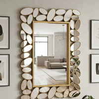 Luxury Gold Decorative Mirror – 80×60cm Mirrors & Wall Decor Mirrors