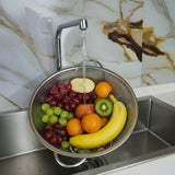 Stainless Steel Perforated Colander – 31.5cm Cookware & Kitchen Tools Colanders
