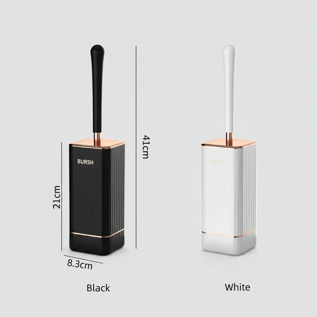 Luxury Hanging Toilet Brush & Holder Set Bathroom Accessories Toilet Brushes & Holders