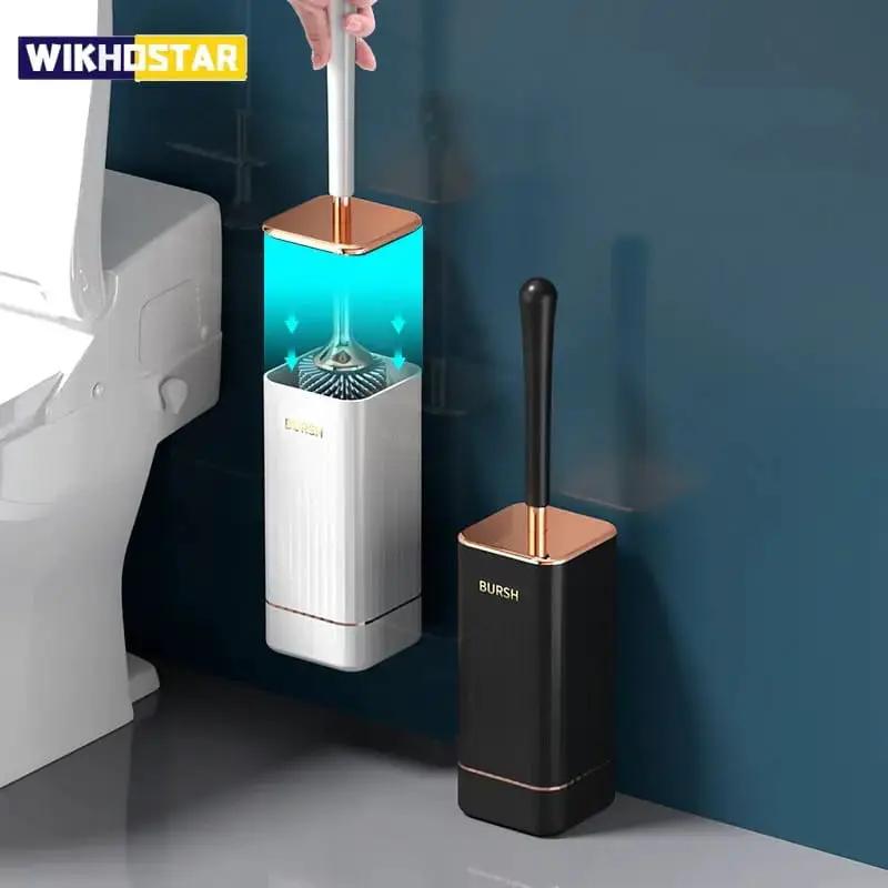 Luxury Hanging Toilet Brush & Holder Set Bathroom Accessories Toilet Brushes & Holders