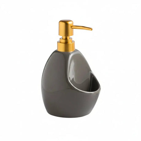 Ceramic Soap Dispenser with Sponge Holder Home & Kitchen Soap & Lotion Dispensers
