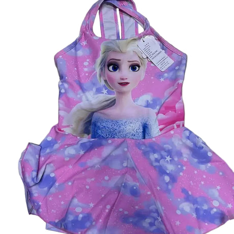 Kids 2-in-1 Cartoon Swimming Costume Swimwear Classic Bikinis