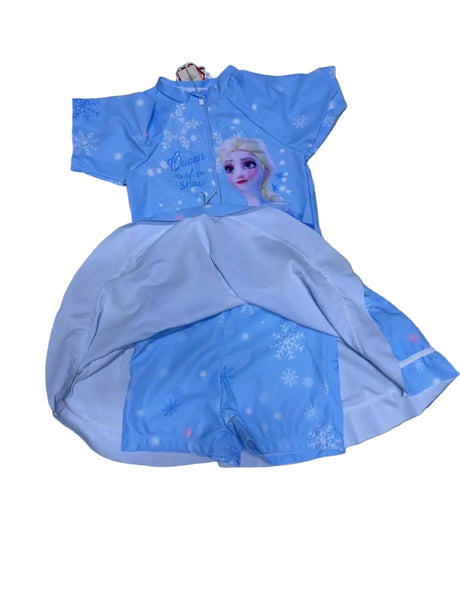 Kids 2-in-1 Cartoon Swimming Costume Swimwear Classic Bikinis