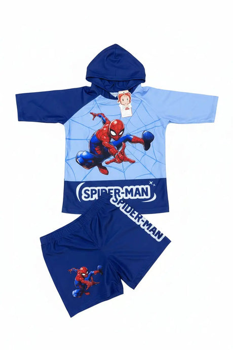 Kids 2-in-1 Cartoon Swimming Costume Swimwear Classic Bikinis