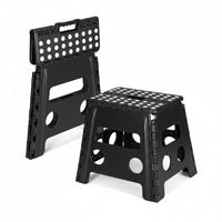 Folding Step Stool with Handle – Adults & Kids Home & Kitchen Step Stools