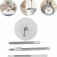 Hands-Free 360° Spin Mop with Bucket Cleaning Supplies Mops