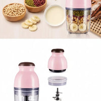 Multifunctional Capsule Electric Chopper, 1L Kitchen Appliances Food Processors
