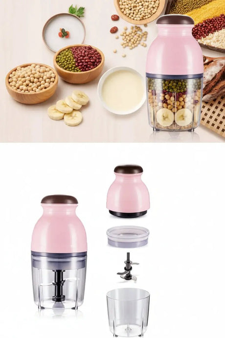 Multifunctional Capsule Electric Chopper, 1L Kitchen Appliances Food Processors