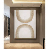 Floral Textured Wall Art Set – 102x102cm Wall Art & Decor Prints