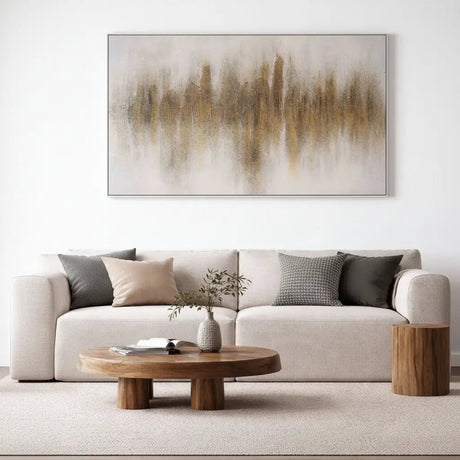 Floral Textured Wall Art Set – 102x102cm Wall Art & Decor Prints