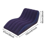 Portable Inflatable Air Sofa Lounger, Foldable Furniture Sectional Sofas
