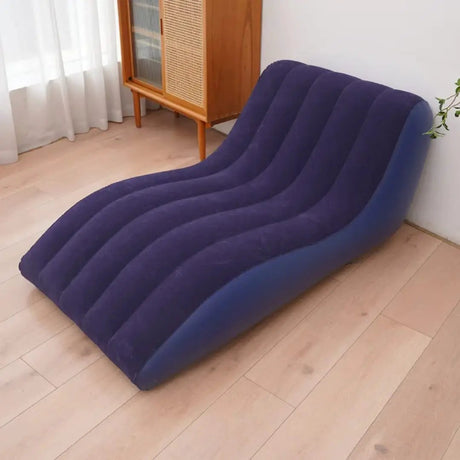 Portable Inflatable Air Sofa Lounger, Foldable Furniture Sectional Sofas