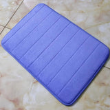 Memory Foam Bath Mat 50x80cm Bathroom Accessories Bath Mats & Rugs