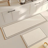 PVC Leather Kitchen Anti-Slip Mat Set, 2 Sizes Rugs & Mats Rugs