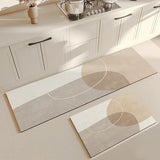 PVC Leather Kitchen Anti-Slip Mat Set, 2 Sizes Rugs & Mats Rugs