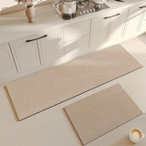 PVC Leather Kitchen Anti-Slip Mat Set, 2 Sizes Rugs & Mats Rugs
