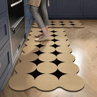 Modern Minimalist Kitchen Mat, PVC, Non-Slip Rugs & Mats Rugs