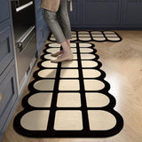 Modern Minimalist Kitchen Mat, PVC, Non-Slip Rugs & Mats Rugs