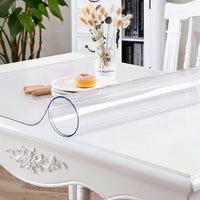 Transparent PVC Tablecloth 60x60cm Home & Kitchen Tablecloths
