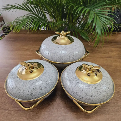 Ceramic Serving Bowls – Set of 3 Home & Kitchen Serving Bowls