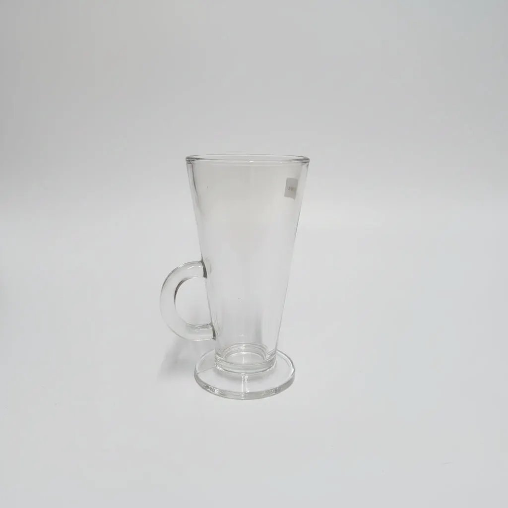 Elegant Latte Glass Set – 300ml, Set of 6 Kitchen & Dining Drinkware Sets