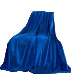 Plain Fleece Blanket – 6x6ft Bedding & Blankets Throw Blankets