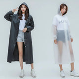Adult Unisex Hooded Waterproof Poncho Raincoat Apparel & Outerwear Rain Coats