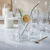 Italian Glass Beer Glass – 500ml Kitchen & Dining Beer Glasses