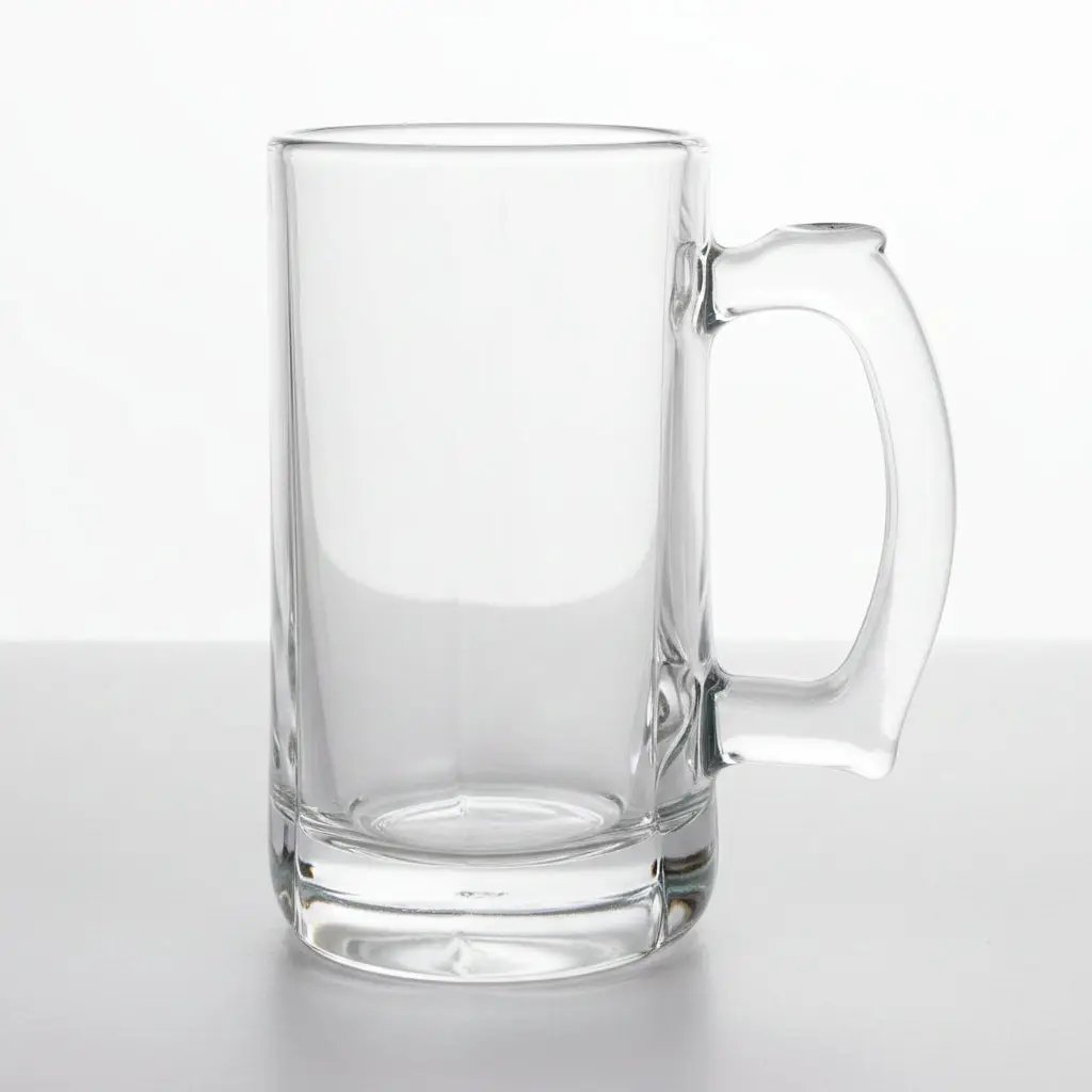 Italian Glass Beer Glass – 500ml Kitchen & Dining Beer Glasses
