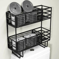 Double Layer Over the Toilet Rack Home & Kitchen Over-the-Toilet Caddies