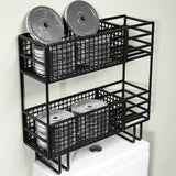Double Layer Over the Toilet Rack Home & Kitchen Over-the-Toilet Caddies
