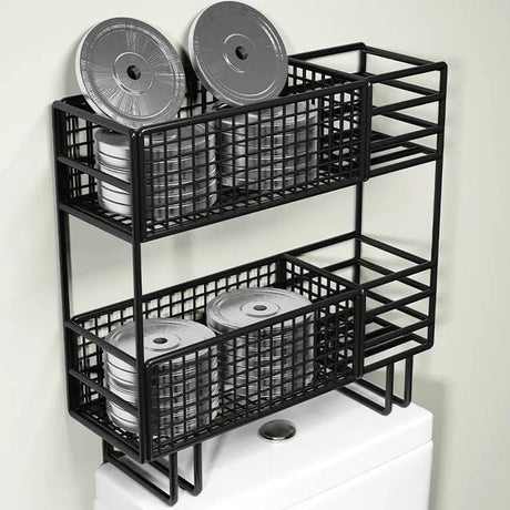 Double Layer Over the Toilet Rack Home & Kitchen Over-the-Toilet Caddies