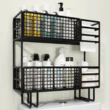 Double Layer Over the Toilet Rack Home & Kitchen Over-the-Toilet Caddies