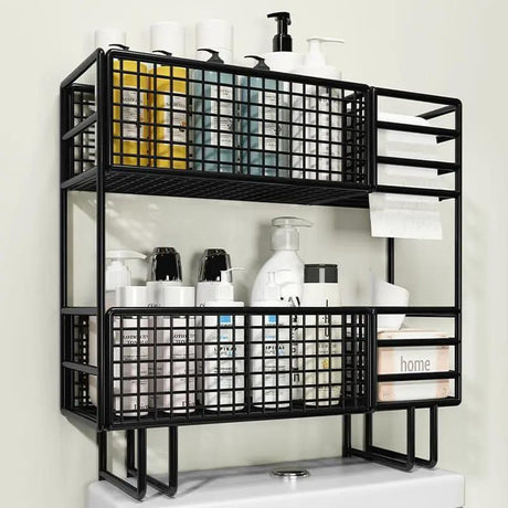 Double Layer Over the Toilet Rack Home & Kitchen Over-the-Toilet Caddies