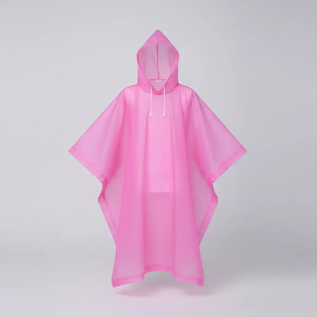 Kids EVA Rain Poncho with Drawstring Hood Kids Rainwear Rain Coats