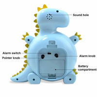 Cute Dinosaur Alarm Clock Clocks & Decor Alarm Clocks