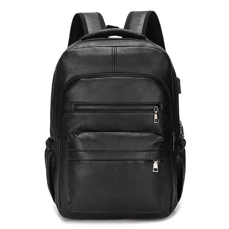 PU Leather USB Charging Backpack, Large Capacity Bags & Backpacks Laptop Backpacks